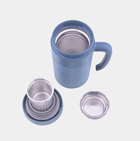 16 oz. Stainless Tea Tumbler with Handle SE-KAE48 - Image 5