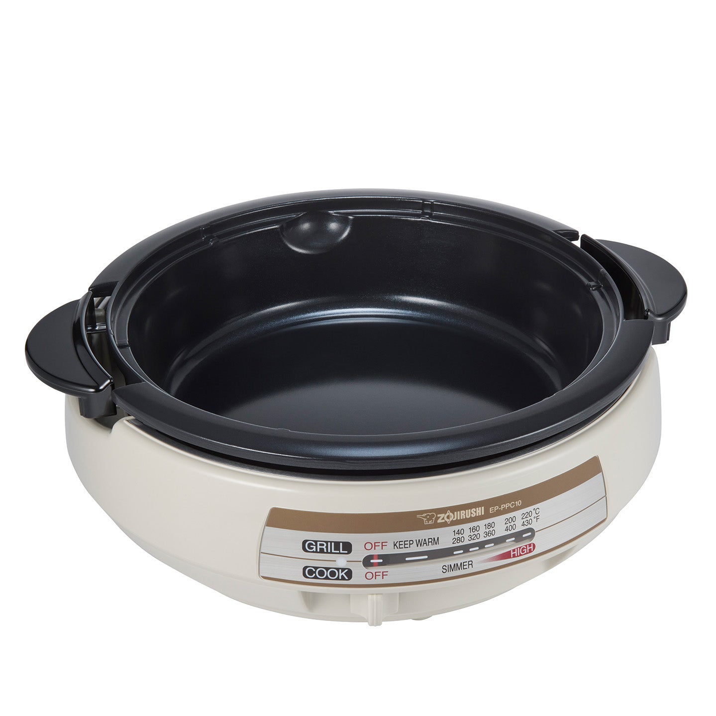 Gourmet d'Expert® Electric Skillet (with Ceramic Nonstick) EP-PPC10 - Image 6