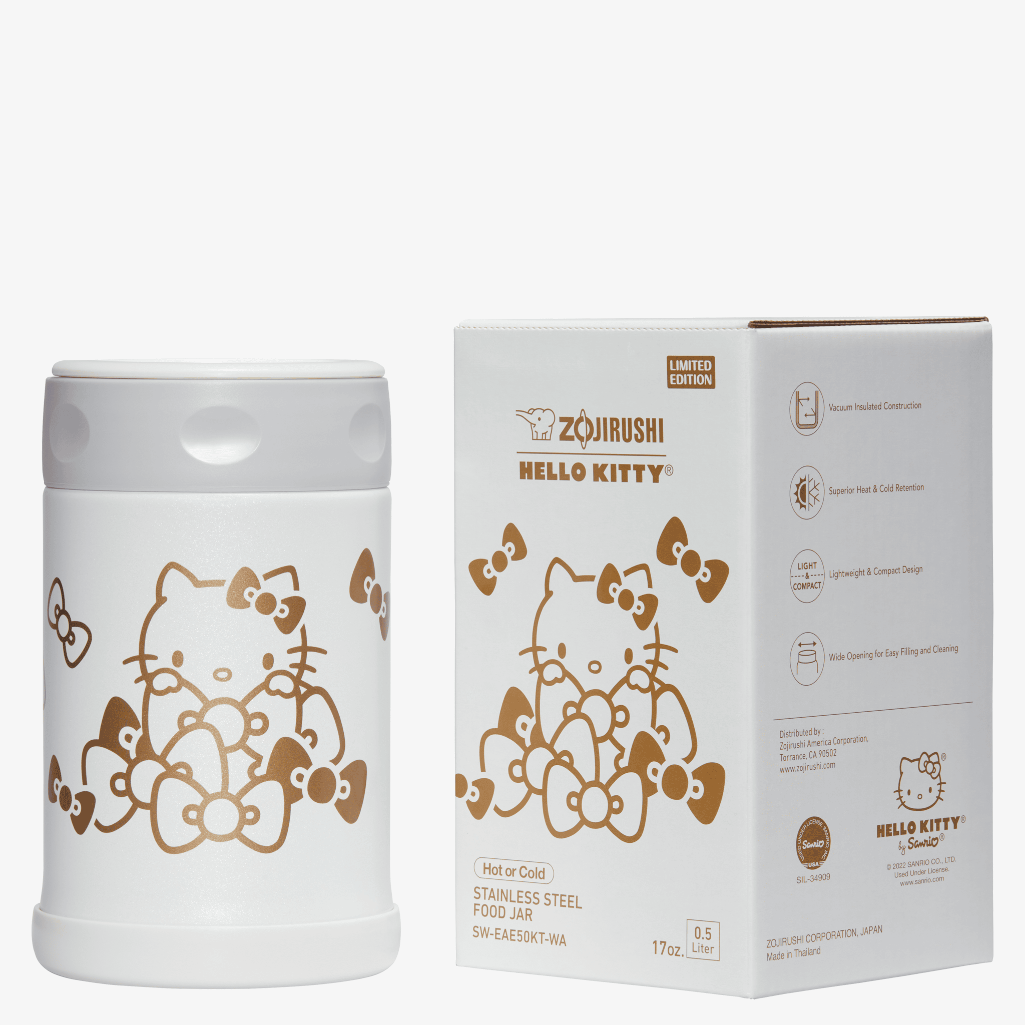ZOJIRUSHI x HELLO KITTY? Stainless Steel Food Jar SW-EAE50KT - Image 7